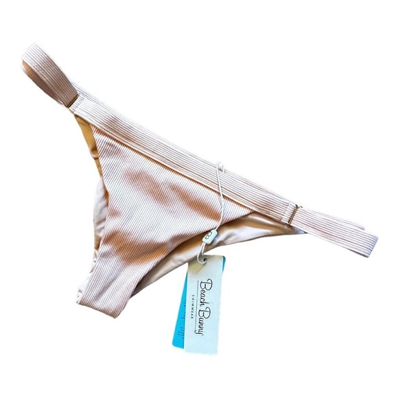 Beach‎ Bunny Rib Tide Skimpy Blush Bikini Bottom nwt - Picture 1 of 5